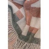 Mette Ditmer Denmark Ružičasta/smeđa deka od mješavine vune 130x190 cm Maze – | shoptok.hr