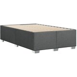  Krevet s oprugama i madracem tamnosivi 120 x 200 cm od tkanine | shoptok.hr