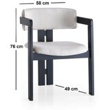 Hanah home trpezarijska stolica CO-045 | ePonuda.com