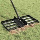  Vrtna grablja Crna 45 x 25 x 200 cm Čelik s prahom premazan | Eponuda.com