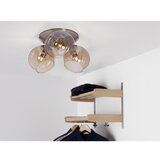  cottex P2423AA - plafonska svetiljka capella 3xE14/40W/230V prečnik 37 cm zadimljena/smeđa | Eponuda.com