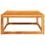  Vrtni stolić 65 x 65 x 29 cm od masivnog bagremovog drva | shoptok.hr