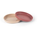 Dantoy Tiny Bio Dinner Plate Set tanjur Nude/Red 0m+ 2 kom Cijene