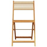 vidaXL 3-dijelni bistro set od polipropilen i masivnog drva bež | shoptok.hr