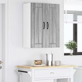  Ormar za Zid LUCCA 2 pcs Siva sonoma 30 x 31 x 80 cm | Eponuda.ba