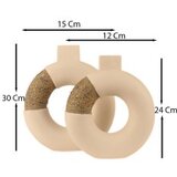 Aberto Design set dekorativnih saksija BK010, krem | Eponuda.com