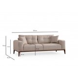 Atelier Del Sofa Trosjed na razvlačenje Sinor 92x75x225 cm, Bež | Eponuda.ba