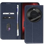 AVIZAR Folio etui za Honor Magic 8 Lite serija Chesterfield s funkcijo stojala, Modra noč, (5000189486) | Shoptok.si