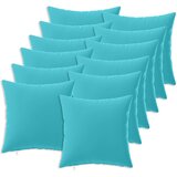  Presvlaka za jastuk 12 pcs HEERLEN Tirkizna 40 x 40 cm | shoptok.hr