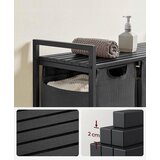  Trokomorna Košara za Rublje i Rublje - Siva | shoptok.hr