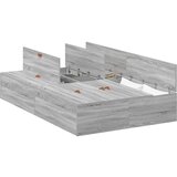 Maison Chic Posteljni Okvir - Dvoposteljna postelja za shranjevanje Siva Sonoma 120x190 cm, (22081618) | Shoptok.si