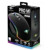Spirit Of Gamer miška - PRO-M1 (optična, 8000DPI, 7 programabilnih gumbov, sock kabel, črna)