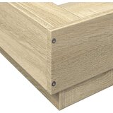  Okvir za krevet boja hrasta 120x190 cm od konstruiranog drva | shoptok.hr