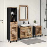  Set ormarića za kupaonicu 4 kom. Prirodna 38 x 33 x 160 cm Cijene