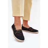 Boto Lace Espadrilles Women Black Adelira | shoptok.hr