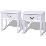  Noćni ormarići od MDF-a 2 kom bijeli | shoptok.hr