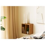 House Nordic Večnivojska polica iz masivnega hrasta v naravni barvi 18 cm Townsville – | Shoptok.si