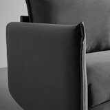 Bessagi Home zofa Yara, Siva, Žamet | Shoptok.si