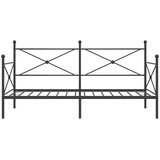  Dnevni krevet bez madraca crni 100x190 cm čelik | shoptok.hr