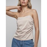 Sinsay Top na naramenice s naborima sa strane | shoptok.hr