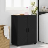 vidaXL Kupaonski ormar Crna 60 x 35 x 80 cm Konstruirano drvo | shoptok.hr