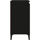 Noćni ormarići 2 kom crni 40 x 35 x 70 cm konstruirano drvo | shoptok.hr