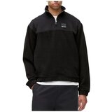 Karl Lagerfeld Puloverji KLJ REG POLAR FLEECE ZIP S Črna Cene