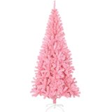  Umjetno božićno drvce sa stalkom ružičasto 210 cm PVC | shoptok.hr