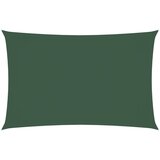  The Living Store Senčno jadro oksford blago pravokotno 4x7 m temno zeleno - Senčno Jadro, (21445183) | Shoptok.si