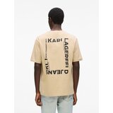 Karl Lagerfeld jeans Majica kaki / črna | Shoptok.si