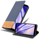 Cadorabo Case, združljiv s Samsungom v temno modro rjavi barvi - zaščitni pokrov z magnetnim zapiranjem, stoječo funkcijo in režo za kartico, (20596363) | Shoptok.si
