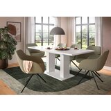 MID.YOU Raztegljiva Miza Marlon, Bela, 150-190x90cm | Shoptok.si