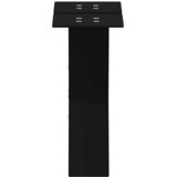  Noge za klub stolić u obliku slova X, 2 kom, crne, 40 x (30-31) cm, čelik | shoptok.hr