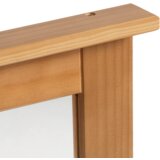 vidaXL Ogledalo boja meda 55.5 x 5 x 70 cm Masivna borovina | shoptok.hr