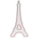 WALLXPERT Dekorativna plastična LED rasveta Eiffel Tower Paris Pink | ePonuda.com