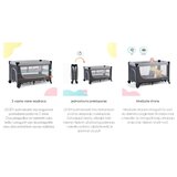 Kinderkraft Putni krevetić LEODY, siva | shoptok.hr