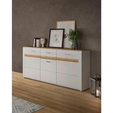 MID.YOU Komoda Ashton, Siva/hrast | Shoptok.si