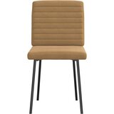 Jedilni stoli 4 kosi rjav žamet, (21832386) | Shoptok.si