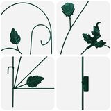  Vrtna ograja Rešetka Zelena, (5000111026) | Shoptok.si