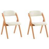 SoBuy 2 zložljiva stola Bela 59x47.5x76.99cm Klasičen FST92-WX2, (5000117416) Cene