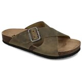 Grubin 3324210 perm muška papuča-soft zelena u