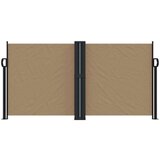  Zložljiva stranska tenda taupe 120x1000 cm | Shoptok.si