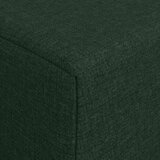 SOFA na razvlačenje Tamnozelena 200 x 70 x 10 cm Tkanina | Shoptok.si