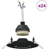  Svjetiljke Set od 24 Crna Plastika 9 cm Moderna | shoptok.hr