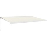 Tenda na uvlačenje krem 5 x 3 m od tkanine i aluminija | Eponuda.com