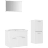  Set kupaonskog namještaja od iverice bijeli | shoptok.hr