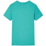 Dječja majica kratkih rukava tamna boja mente 140 | shoptok.hr