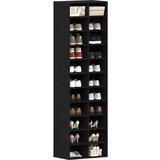 vidaXL Ormarić za cipele crni hrast 54x34x183 cm konstruirano drvo | shoptok.hr