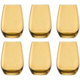 ich-zapfe Barvna steklena kozarca ELEMENTS 6er set jantar 465 ml, (5000222648) | Shoptok.si