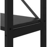  Polica Crni hrast 40 x 30 x 155 cm Konstruirano drvo | shoptok.hr